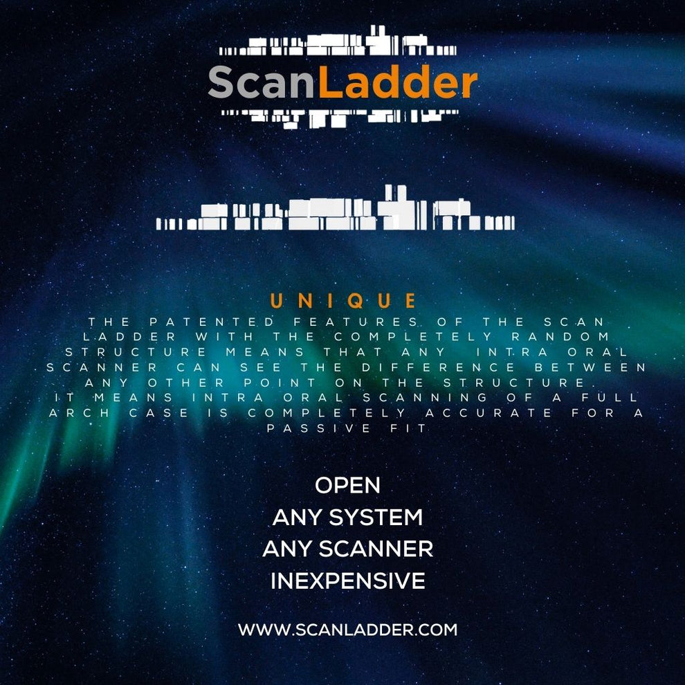 Scan Ladder INDIRECT Kit for Accurate Full Arch Dental