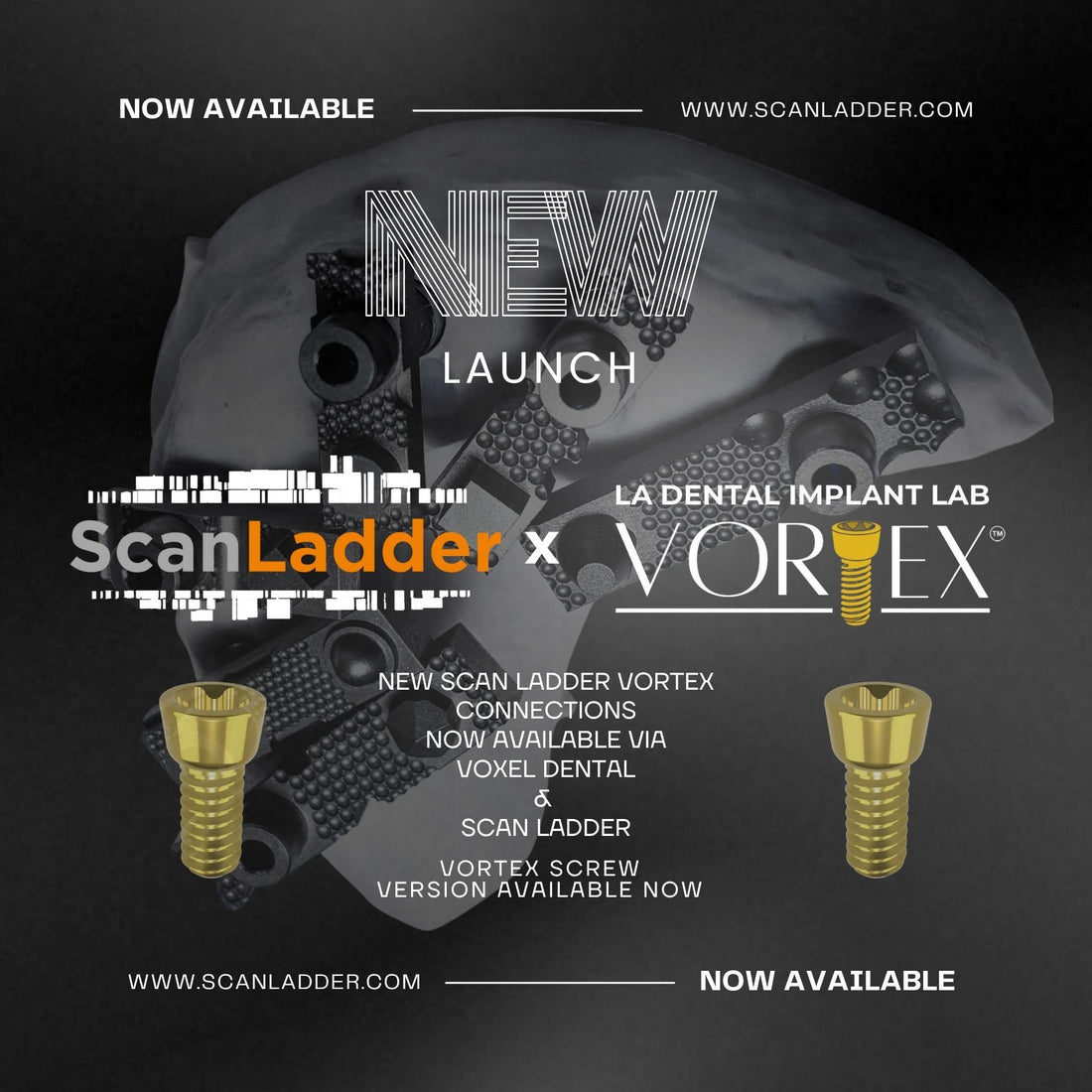 Scan Ladder Titanium Direct Kit for Precise Full Arch